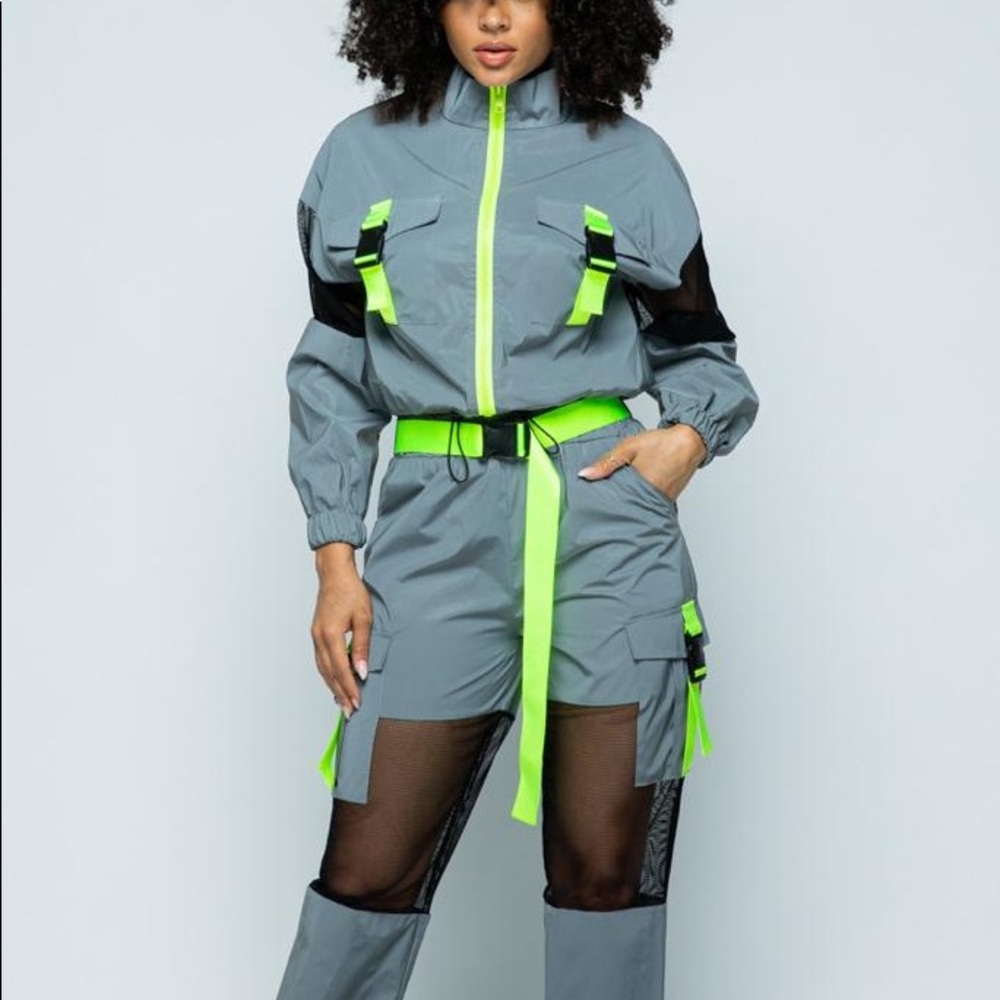 Reflective Active Wear Set